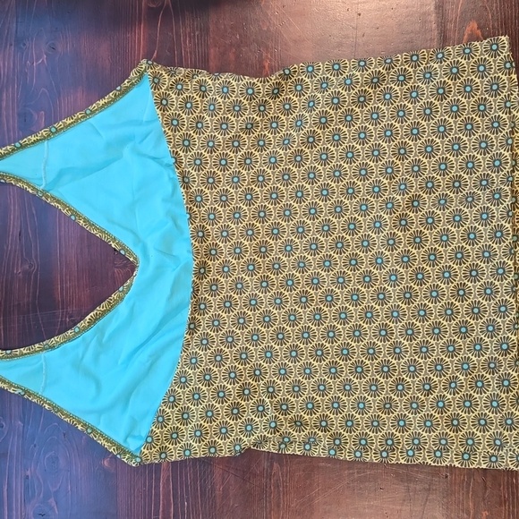 Athleta Patterned Halter Tank Top - Picture 3 of 4